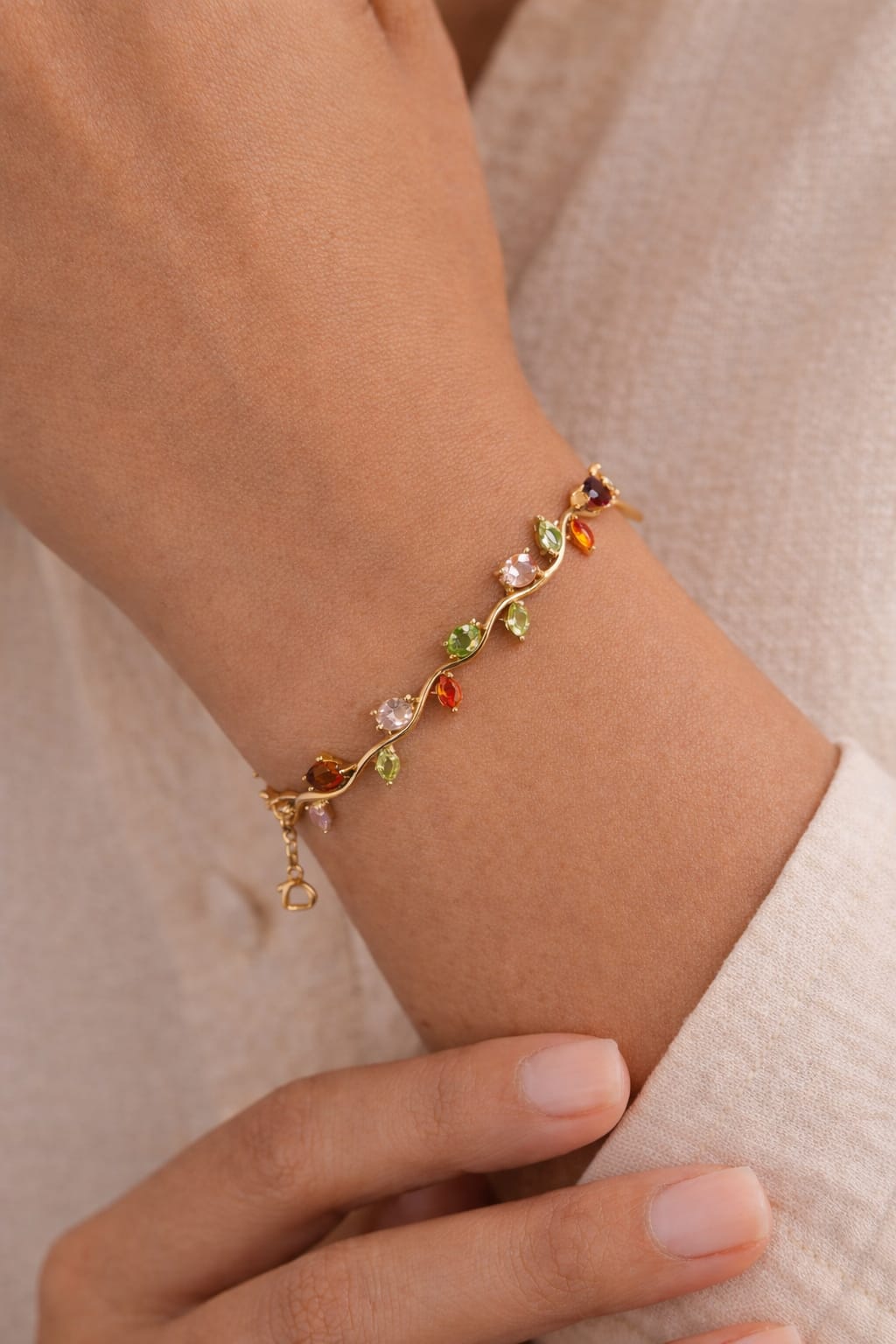 MULTICOLOR TULIP BRACELET